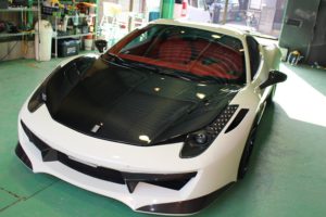 フェラーリガラスコーティング　施工後